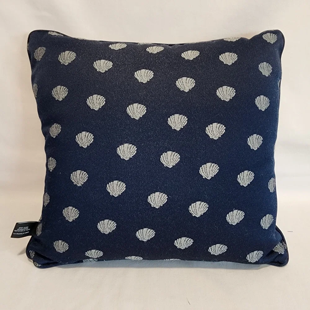 La France Home Valerie Evans-Wask Lighthouse Tapestry Nautical Throw Pillow USA